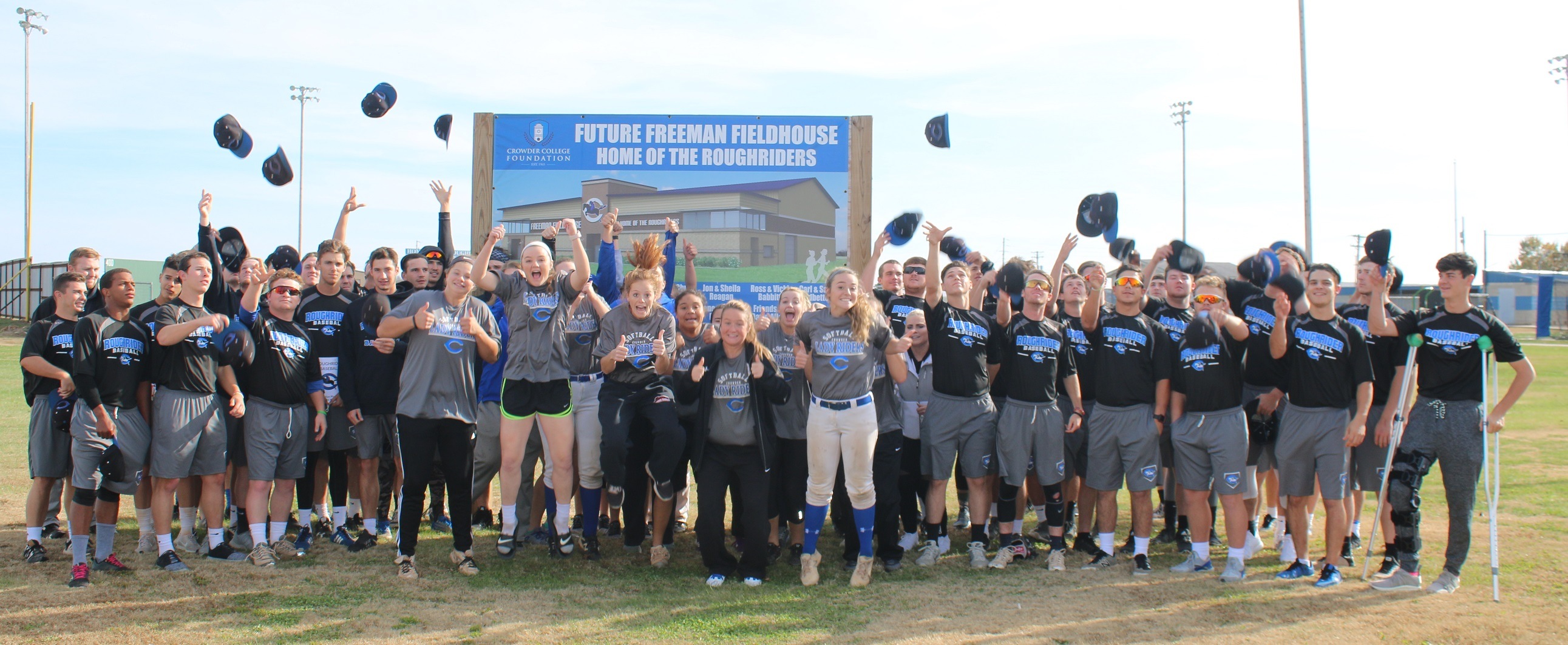 Crowder Fieldhouse Project Achieves 100K Match Crowder College