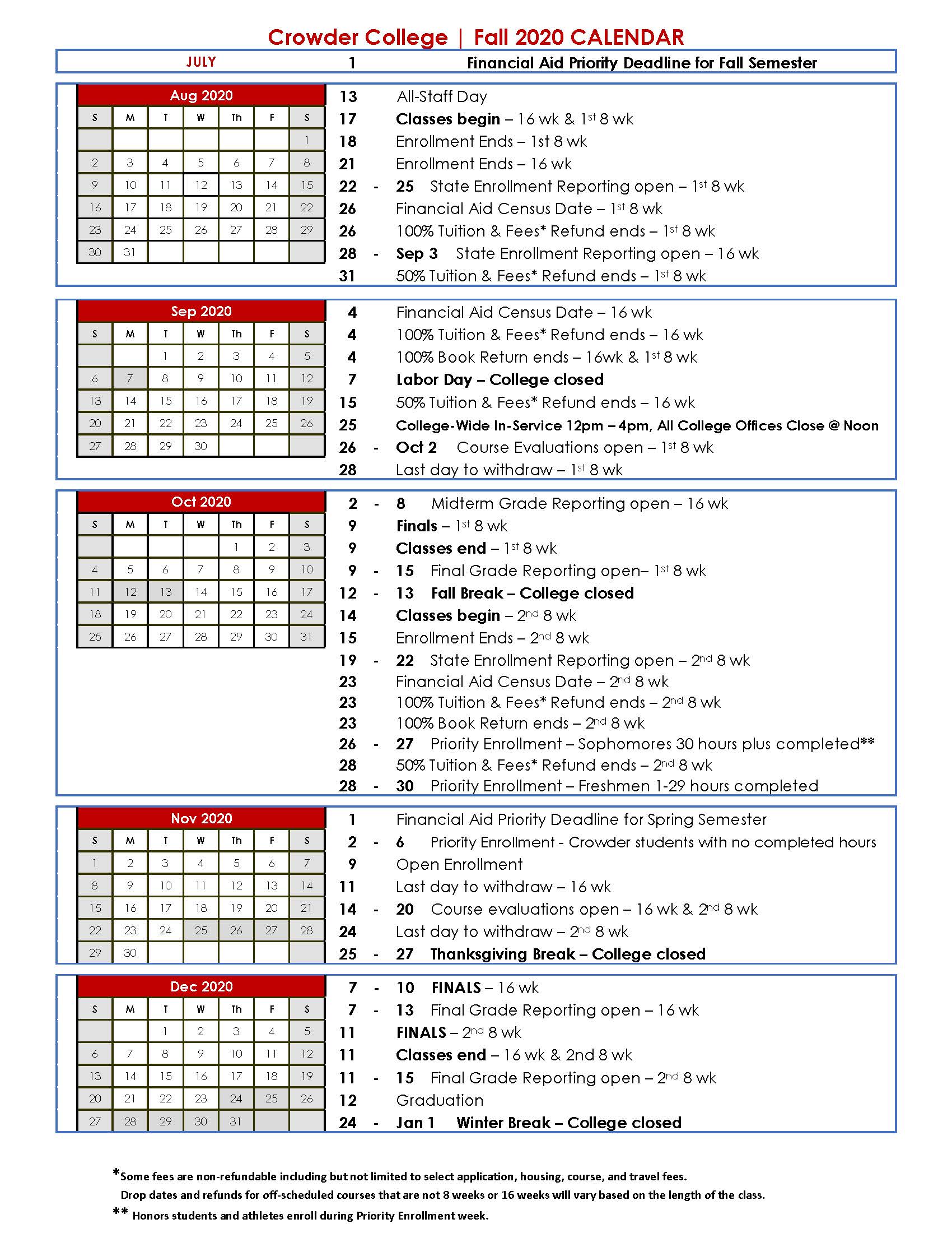 Mssu Calendar Fall 2021 2021 Calendar