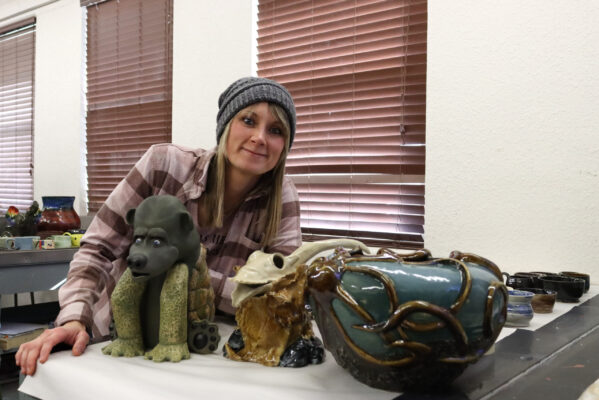 Whitney Yelverton, Art student